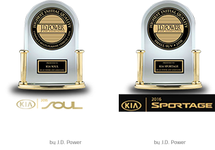 2016 SOUL - 'Highest Ranked Compact Multi-Purpose Vehicle In Initial Quality in the U.S. Two Years In A Row' by J.D. Power